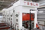 特斯拉工厂——S型冲压车间